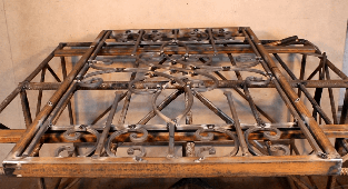 Решетка после сварки Решетка после сварки